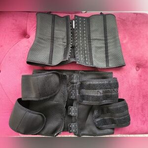 2 Black Waist Trainer
